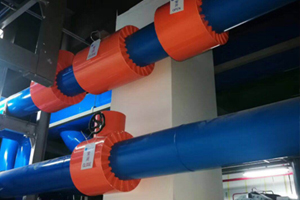 Moisture-proof construction of composite PVC shell in thermal insulation pipeline